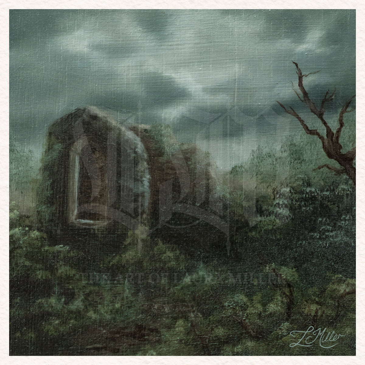 "Overgrown Ruins" Unframed Fine Art Print