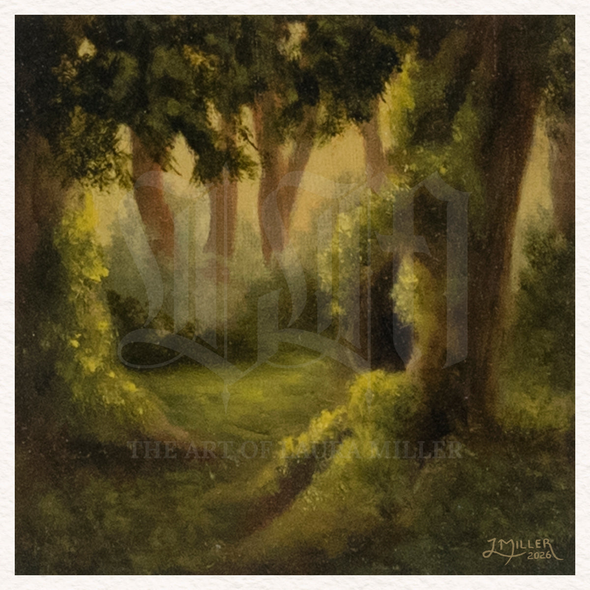 Secluded Hollow- Original Oil Painting