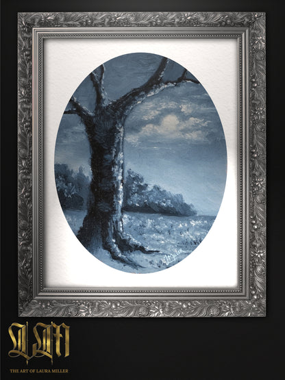 Bathed in Moonlight - Limited Edition Miniature Unframed Fine Art Print