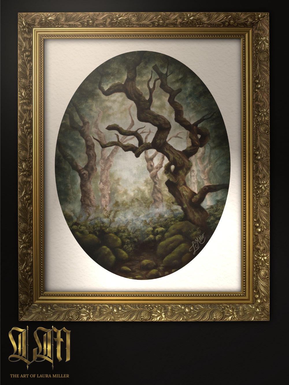 "Misty Woodland"  Unframed Fine Art Print
