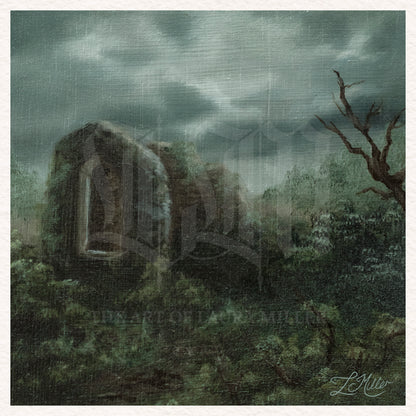 "Overgrown Ruins" Unframed Fine Art Print