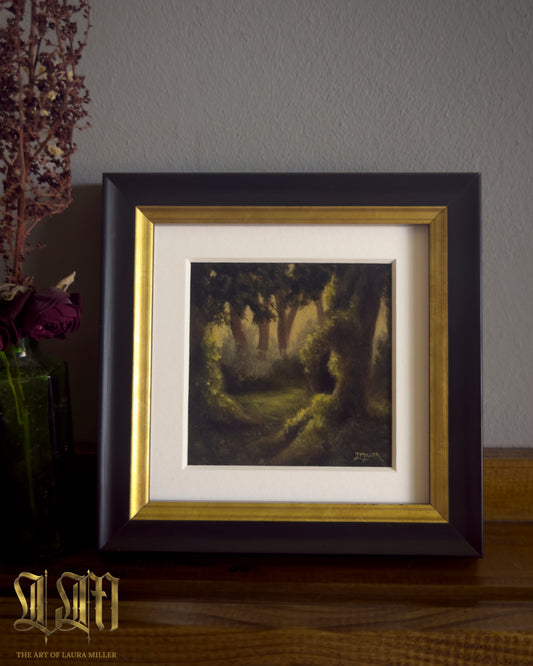 Secluded Hollow - Framed Fine Art Print