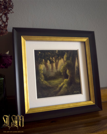 Secluded Hollow - Framed Fine Art Print