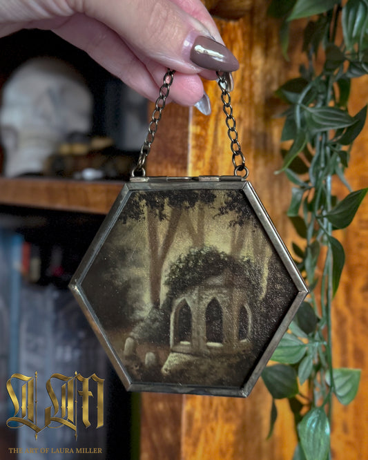 Sleeping Bell Tower - Original Oil Painting