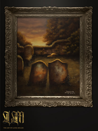 "Solace in Death" Unframed Fine Art Print