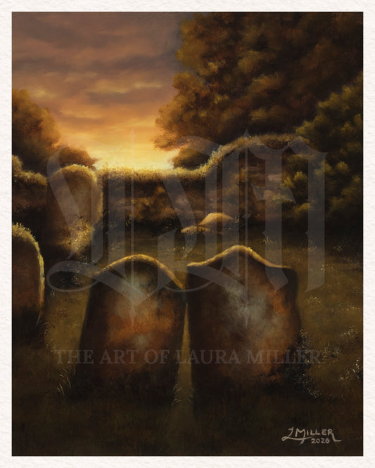 "Solace in Death" Unframed Fine Art Print